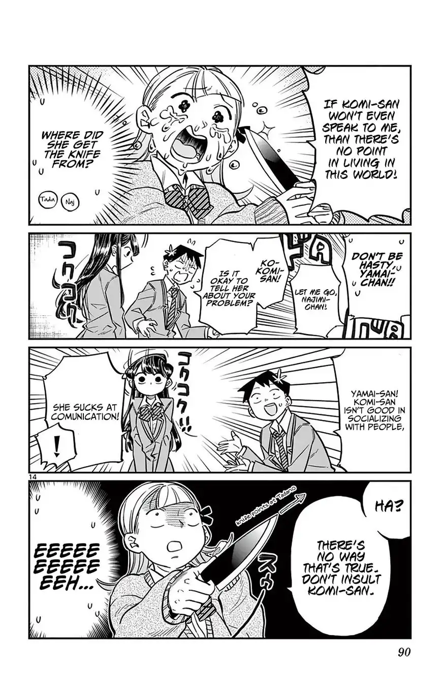 Komi-san wa Komyushou Desu Chapter 26 14